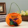 Bolsa de Calabaza Portátil Bordada de Halloween Transfronteriza Bolsa de Dulces de Bruja Fantasma Búho Decoración de Performance de Baile Infantil