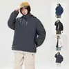 Nueva Chaqueta de Grafeno Otoño e Invierno para Hombre de Terciopelo Engrosada Cálida de Algodón Chaqueta Cortavientos e Impermeable Ropa de Moda para Pareja