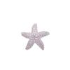 Brincos de estrela do mar com diamantes completos personalizados transfronteiriços, próxima parada, estrela de partida, mesmo estilo, brincos simples, todos combinados, estrelas de alta qualidade