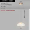 Lámpara de Mesita de Noche para Dormitorio de Lujo Ligero Transfronteriza, Lámpara de Araña Estilo Minimalista, Lámpara Colgante Larga para Sala de Estar, Lámpara para Pared de Fondo de TV y Comedor