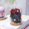 Flor Eterna 8 * 10cm mini cubierta de vidrio regalo Día de la Madre Día de la Mujer Día del Maestro Día de San Valentín regalo de Navidad