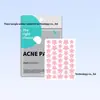 Patch de Hidrogel para Maquiagem para Acne, Patch de Remoção de Acne com Formato Especial, à Prova d'Água e Suor, Portátil, Estrela de Cinco Pontas Colorida, Fofo, Corretivo para Acne