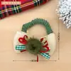 Pasador Decorativo Lindo Navideño Accesorios para el Cabello Femenino Versátil Pinza para Flequillo de Lazo Pinza Lateral Diadema Creativa para Niños
