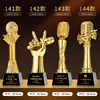 Trofeo de Cristal de Resina Nuevo 2025 Medalla Hecha a Medida Atmosférico de Gama Alta Creativo Campeón de Concurso de Canto Niños