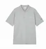 Camisa polo de algodão 220g com bordado graffiti Champion, novo estilo de verão para homens e mulheres, camiseta casual esportiva com gola polo