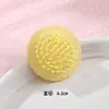 Peine de goma elástica multi-especificación al por mayor, peine de dibujos animados lindo macaron, peine de masaje para cabello liso, peine para peinar cabello, suministro directo del fabricante