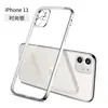 Aplicable a funda de teléfono móvil iPhone15ProMax cambiar a Apple 12 Cubo de Rubik 13 borde recto 14 galvanizado 11 funda protectora xs