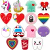 Zuecos Médicos LED Parpadeantes de Dibujos Animados de Venta Caliente Transfronteriza Accesorios para Zapatos de Florales DIY Zapatos de Jardín Listos para Usar Hebillas Decorativas Personalizadas