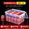 Contenedores de almacenamiento de alimentos de grado comercial, rectangulares, engrosados, herméticos, para almacenamiento en refrigerador, plástico transparente, aptos para congelación y almacenamiento de muestras