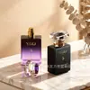 Botella de Perfume Cuadrada Personalizada de 50 ml, No. 5 Fragancias, Botella Vacía de Marca Grande, Botella Recargable con Spray Cosmético, Material de Empaque de Vidrio