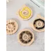 Bandeja de Exhibición de Joyería de Madera Maciza Plato de Diseño de Joyería Materiales Hechos a Mano DIY Wenwan Cuentas para Pulseras Bandeja para Pulseras