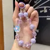 Fabricante Mayorista de Llaveros Transfronterizos con Cuentas de Moño, Llaveros para Coche de Niñas Temática Dopamina, Cordones para Teléfono con Forma de Corazón