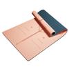 Tapete de Yoga Tpe Antideslizante Silencioso Absorbe Golpes Principiante Estudio de Yoga Engrosado y Ensanchado Tapete de Fitness para el Hogar