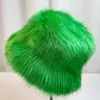 Sombrero de Pescador de Zorro de Felpa Personalizado para Otoño e Invierno, Sombrero Grueso a Prueba de Frío, Sombrero de Tendencia Estilo Coreano Dulce y a la Moda