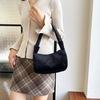 Outono e inverno transfronteiriços Novo Plush Portátil Pequeno Bolsa Moda Chave Pequena Bolsa Menina Mão Bolsa Bolsa Cosmética