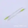 Cepillo de Pestañas y Labios de Doble Uso con Doble Cabeza Personalizado por el Fabricante, Cepillo Desechable de Varilla de Cristal para Cejas y Pestañas, Pincel de Maquillaje y Herramienta de Cepillo para Cejas