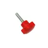 40 # Tornillo con Mango de Flor de Ciruelo Botón de Siete Estrellas Apretable a Mano Tornillo para Accesorios de Máquinas Herramienta Mango de Flor de Ciruelo