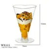 En stock taza cuadrada taza redonda múltiples tazas de postre taza para pudín taza para mousse plato cuchara de plástico desechable Amazon