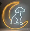 Amazon Temu Comercio Exterior Transfronterizo Animal Cachorro Gatito Luz Decorativa LED Neón Producto Estándar Venta Caliente Personalización