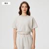 Ropa deportiva de verano para mujer, nueva camiseta de yoga y fitness, top corto ajustado, cintura ajustada, mangas a los hombros, informal, deportiva, de manga corta, D25025