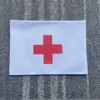 Braçadeira de Velcro Espessa para Desfile, Patrulha, Serviço, Diário Braçadeira Vermelha para Supervisor, Manga de Braço