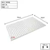 Columna AA Tablero Perforado Blanco Estante de Almacenamiento Hardware Tablero de Exhibición Cuarto de Almacenamiento Estantería Soporte de Pared Accesorios