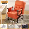 Sillón reclinable plegable para siesta de una persona, sofá cama silla para oficina, cama y silla de doble propósito, silla tres en uno para sentarse, reclinarse y dormir