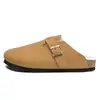 Quanzhou Shoe Expo Chinelos de Algodão com Biqueira Fechada para Homens e Mulheres, Outono e Inverno, Forrados com Lã, Chinelos Espessos para Interior, Chinelos de Algodão para Exportação Masculina