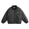 Chaqueta de marca de moda para hombre, estilo Dress Road Ancient, invierno 2024, nueva americana, con solapa de color en contraste, de algodón acolchado.