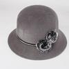 Sombrero de Invierno para Mujer Pelo de Visón Imitación Sombrero de Cubo para Mujer Sombrero de Algodón Cálido de Invierno Sombrero de Madre Sombrero de Invierno