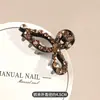 Clipe de Agarrar Pequeno Arco de Diamante Completo de Alta Qualidade Feminino Coreia do Sul Novo Estilo Clipe de Tamanho Pequeno Fino Clipe de Franja de Cabelo Quebrado Acessórios para o Cabelo Acessórios para a Cabeça