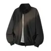 Al por mayor transfronterizo americana calle principal cleanfit chaqueta corta de vuelo ropa de algodón hombres y mujeres otoño marca de moda chaqueta de ropa de algodón