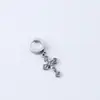 Clip para Oreja de Cruz de Acero Inoxidable para Hombre y Mujer Sin Agujeros en la Oreja Clip para Oreja de Hombre Estilo Cool Aretes Simples