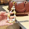 Cadena Creativa de Nudo Colorido para Teléfono Colgante de Dopamina Llavero con Cuentas Colgante Mismo Estilo de Xiaohongshu Accesorio para Bolso