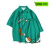 Camiseta de manga corta con estampado de dibujos animados para niños, moda periférica transfronteriza, tendencia, impresión a color 3D, camiseta de verano para adolescentes