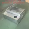 Tanque de Água para Torno de 100L Tanque de Resfriamento para Fresadora Grande Capacidade Máquina de Corte Furadeira de Bancada Máquina de Rosquear Tanque de Óleo com Filtro
