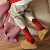 Calcetines Rojos para Mujeres en su Año Zodiacal, Calcetines Rojos Festivos Unisex de Media Pantorrilla, Estilo Ab, Calcetines de Algodón 3D Culturales Creativos que Promueven la Riqueza, Calcetines de Año Nuevo
