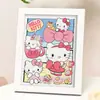 Pintura de Diamantes para Niños al por Mayor Pintura de Pegar Pegatinas de Diamantes con Marco de Fotos Paquete de Materiales Hechos a Mano DIY Mampostería Completa de Diamantes de Dibujos Animados