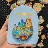 Imanes de Nevera Metálicos Jinzhou, Souvenirs de Viaje Culturales y Creativos de Tendencia Nacional, Portalápices, Fuente de Montaña, Regalos Conmemorativos, Imanes de Nevera al por Mayor