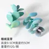 Plantación de Bonsái de Suculentas Simuladas Cuidadosamente Seleccionadas Mini Accesorios de Suculentas Falsas Terciopelo Plantas Verdes Decoración del Hogar DIY Adornos
