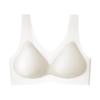 Ropa interior para mujeres que viajan en verano, delgada, para bustos grandes, invisible, transpirable, sin varillas, push-up, sujetador cómodo estilo chaleco para mujeres