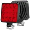 Mini cuadrado LED para coche 16 luces plástico 48W ABS 12V vehículo todoterreno carretilla elevadora faro venta caliente transfronteriza