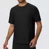 Camiseta Esportiva Masculina Coolmax Absorvente de Suor Solta e Respirável Corrida Fitness Esportes ao Ar Livre Casual Manga Curta 61202