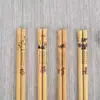 Palillos Impresos Alishan Ciruelo, Orquídea, Bambú y Crisantemo Palillos Marea Nacional Corriendo Ríos y Lagos Suministro de Puesto Palillos de Bambú para el Hogar