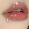 Lábio unha diamante zircão 5a lábio unha lábio anel piercing jóias piercing orelha osso unha titânio aço novo