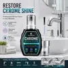 KineShineX Líquido para Renovação Cromada Espelhada Líquido Reparador de Metal Dupla Utilização: Aplicação de Ponta Precisa e Aplicação com Pincel