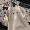 Camiseta de Manga Corta con Estampado de Panda Rojo y Patrón de Gofre para Hombre, Nuevo Estilo de Verano, Camiseta Casual Holgada de Manga Media Juvenil a la Moda