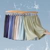 En Stock Tencel Lyocell Algodón Elástico Verano Nuevos Shorts de Hombre de Moda Uso Casual como Ropa Exterior Dropshipping Envío Gratis