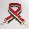 Cinta de algodón bolso de mujer correa de hombro accesorios color correa ancha para el hombro a rayas correa cruzada ajustable correa alargada para bolso de hombro