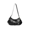 Bolso de axila estilo coreano, diseño de nicho, tipo baguette, para mujer, nuevo, moderno 2026, versátil, con temperamento, bolso de mano, alta apariencia, de un solo hombro